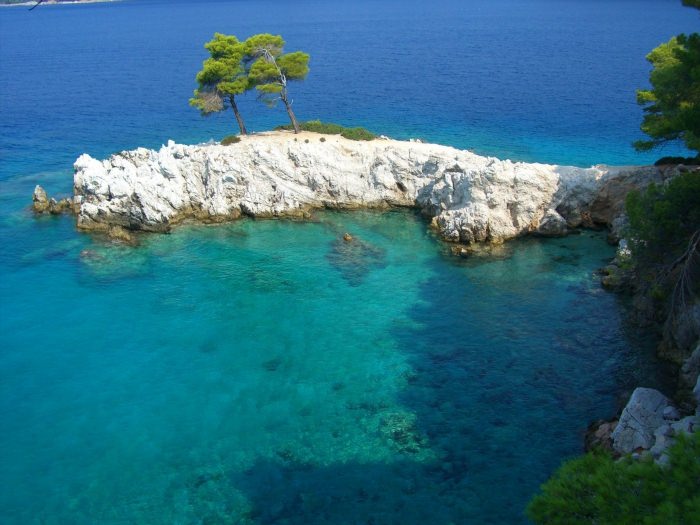 Остров Скопелос Греция