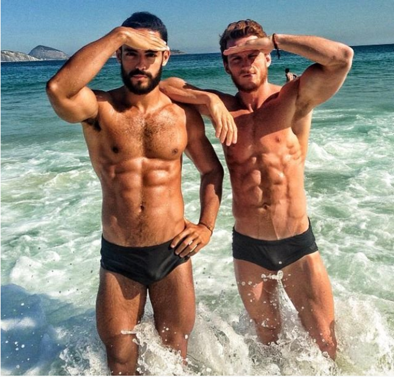 пляж море и гей парни фото 27