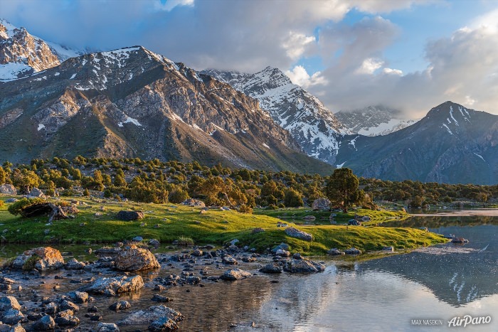Город Таджикистан горы