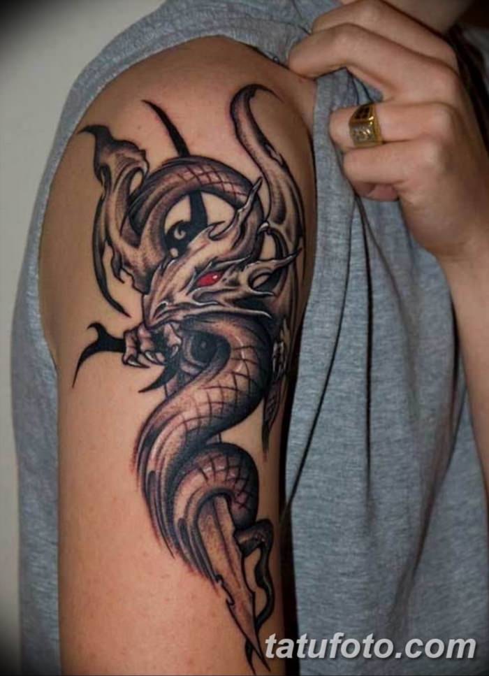 Татуировки с драконами