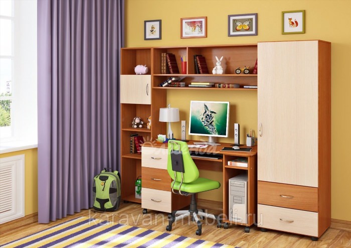 Детская комната мебель для школьника