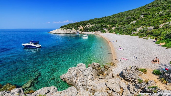 Пляж Биеца Хорватия
