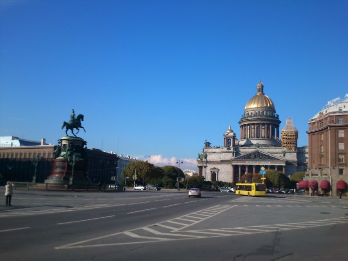 Исаакиевская площадь Санкт Петербург
