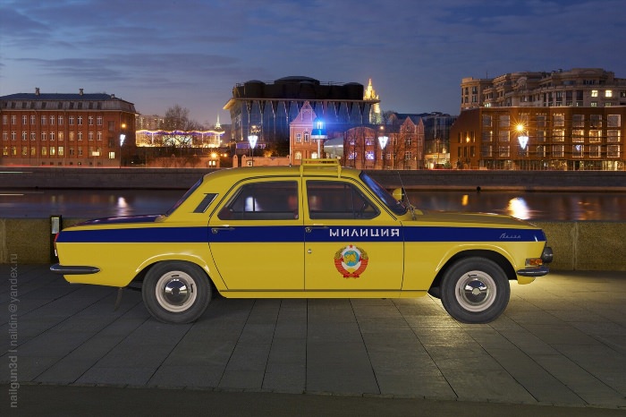 Автомобили милиции СССР