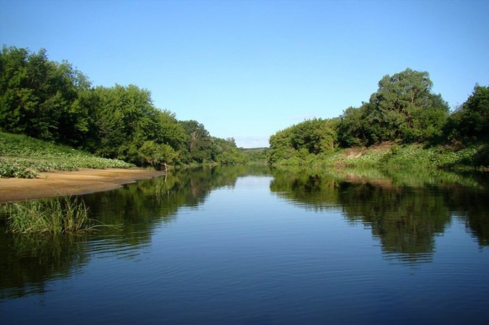 Река в Балашове Саратовской области