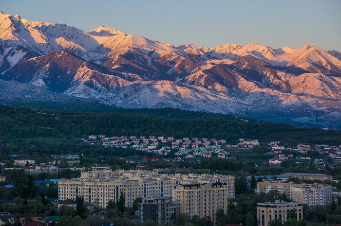 Казахстан Алма Ата горы