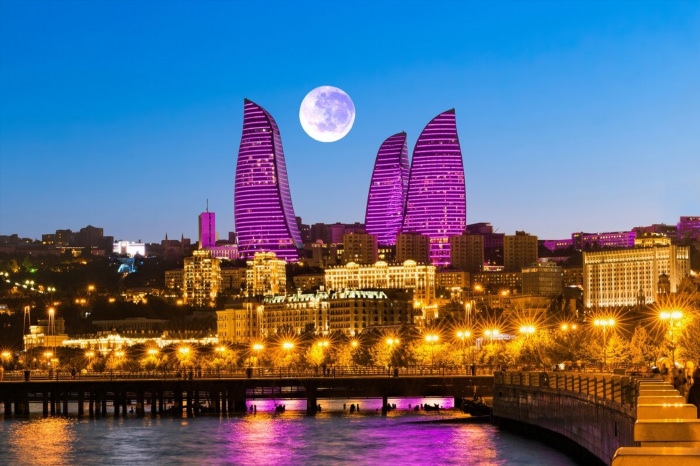 Столица Азербайджана город Баку