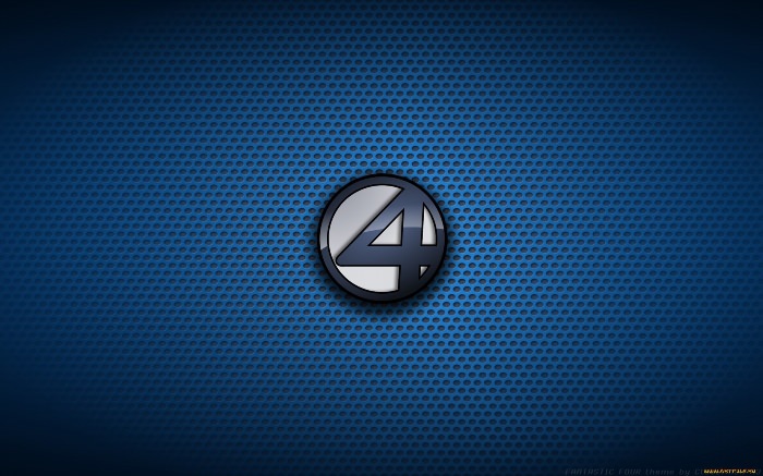 Синий фон для логотипа