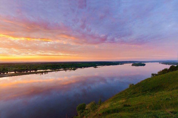 Река Кама Урал