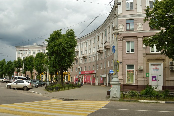 Улица Кольцовская Воронеж