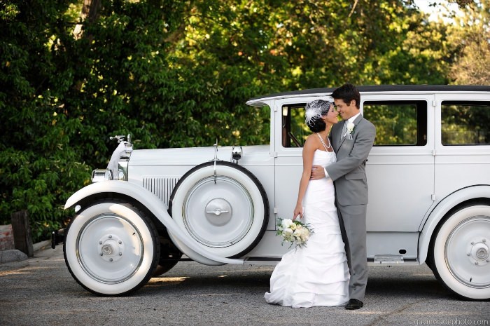 Ретро машина на свадьбу