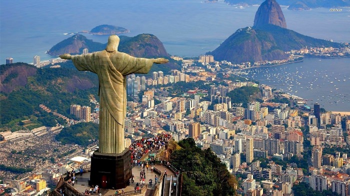 Бразилия статуя Христа Спасителя