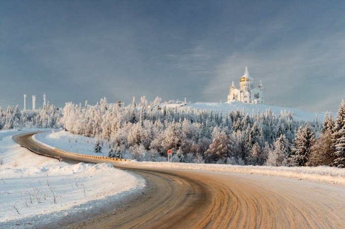 Пермь красивые места зимой