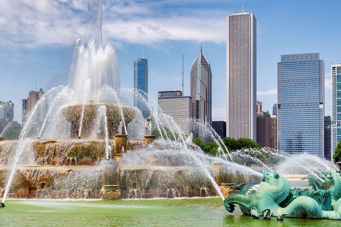 Букингемский фонтан Чикаго