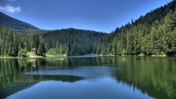 Озеро Синевир Карпаты