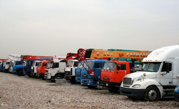 Конфискованные грузовые автомобили
