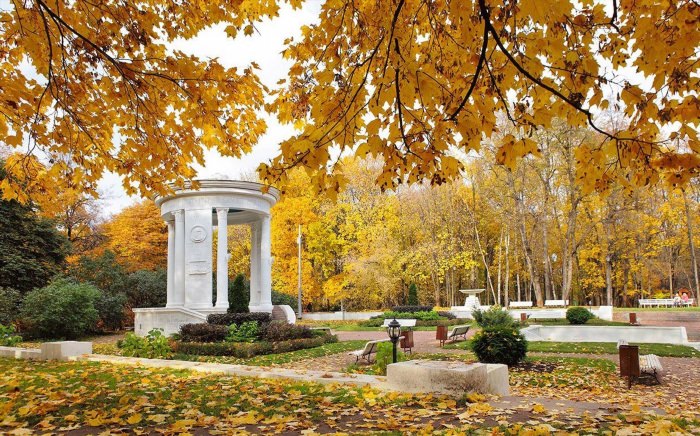 Парк Горького Москва Нескучный сад