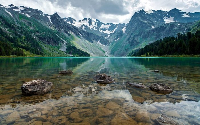 Горное озеро горный Алтай