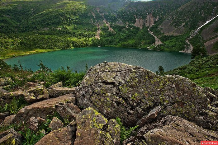 Ивановский озера в Хакасии