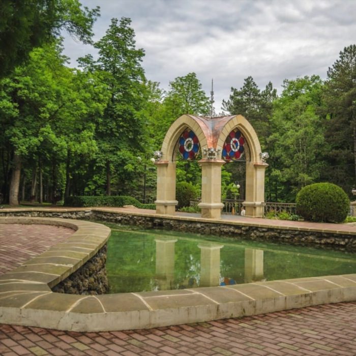 Кисловодск Нарзан ворота парк