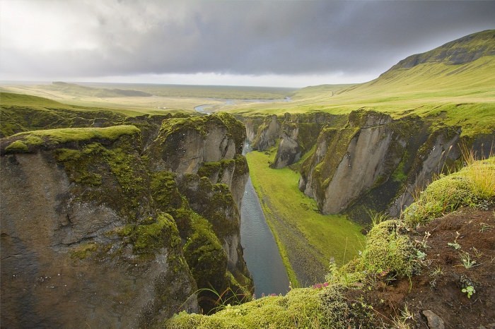 Каньон мулаглюфур Исландия