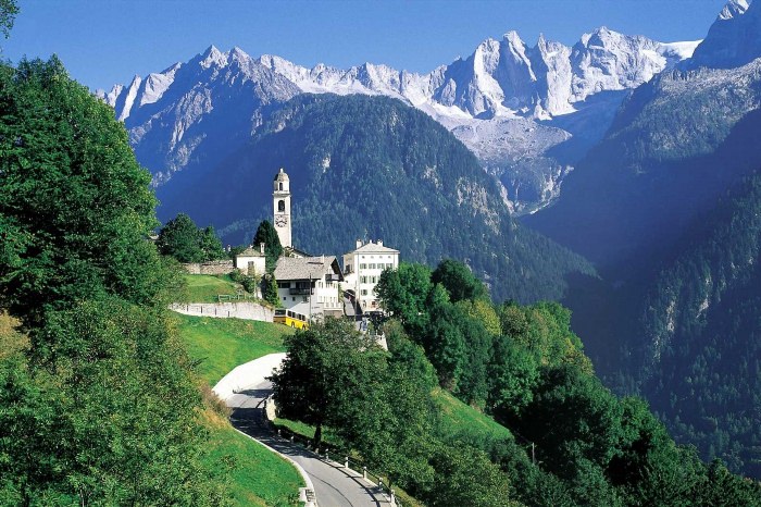 Швейцария Альпы достопримечательности