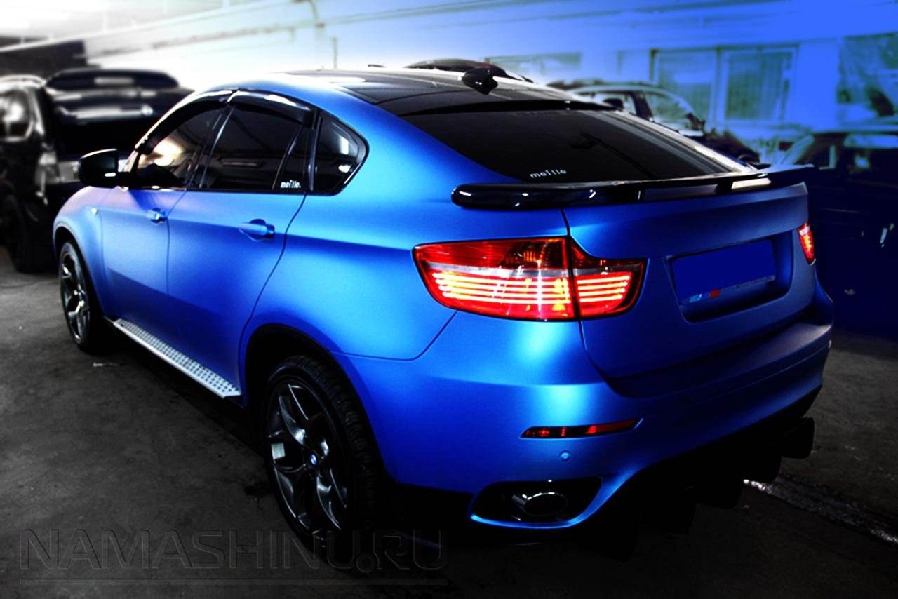 Синий x6. BMW x6 m 2017. БМВ Икс 6 синий. BMW x6m цвета. BMW x6m в матовой пленке.