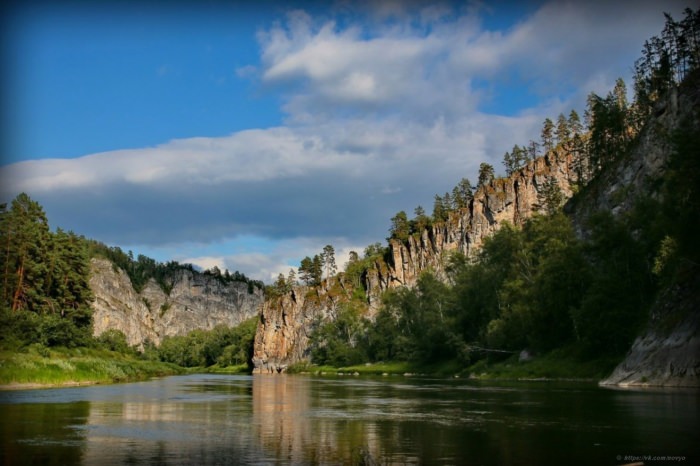 Белая река Башкирия парк