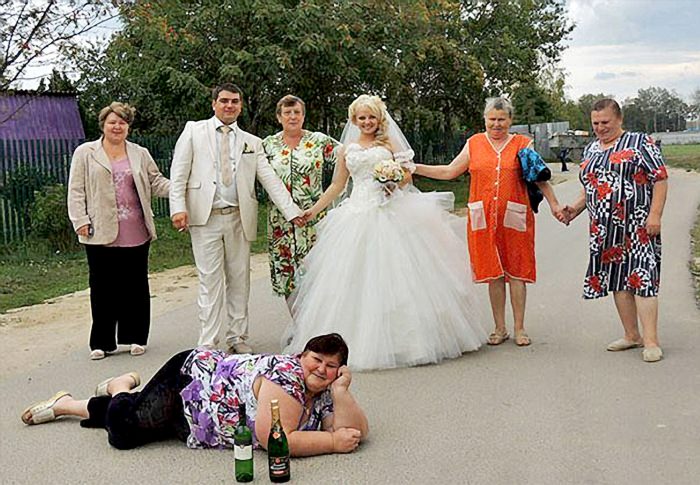 Русская свадьба приколы