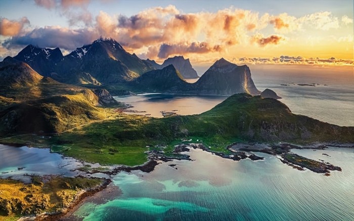 Норвегия океан