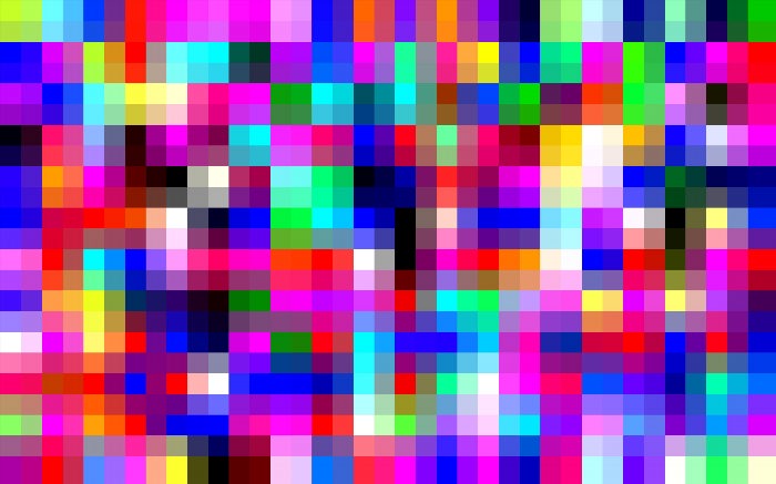 Фоны с цветными пикселями
