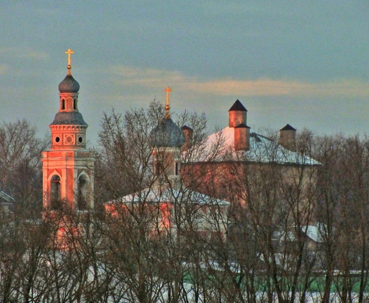 Серпухов монастырь закат
