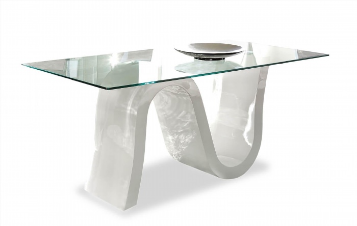 Стеклянный стол для кухни