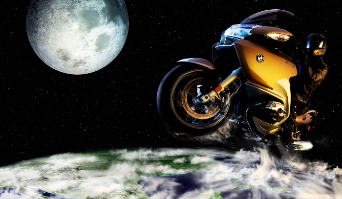 Космический мотоцикл