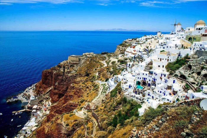 Остров тира Греция