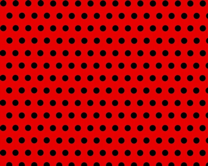 Красный фон с черными точками