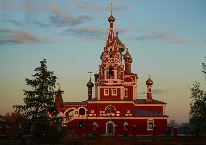 Храм в Кургане Богоявленский кафедральный собор