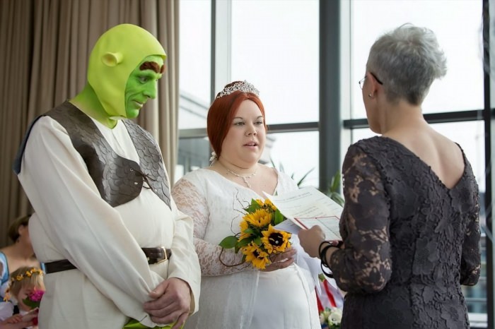Смешные Наряды на свадьбу