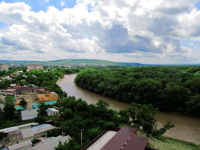 Река Кубань Невинномысск