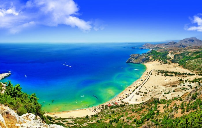Море Греция Родос