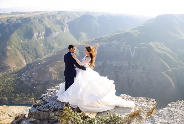 Современная свадьба в Дагестане