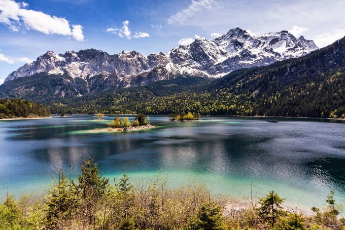 Альпийское озеро айбзее