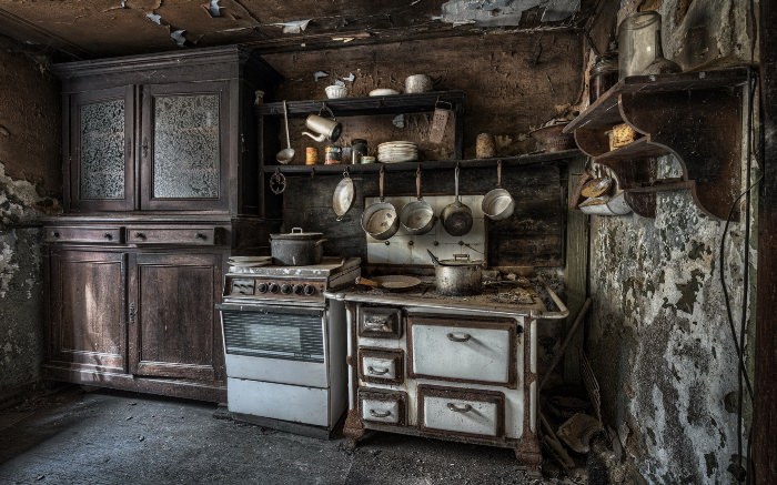 Старая кухня