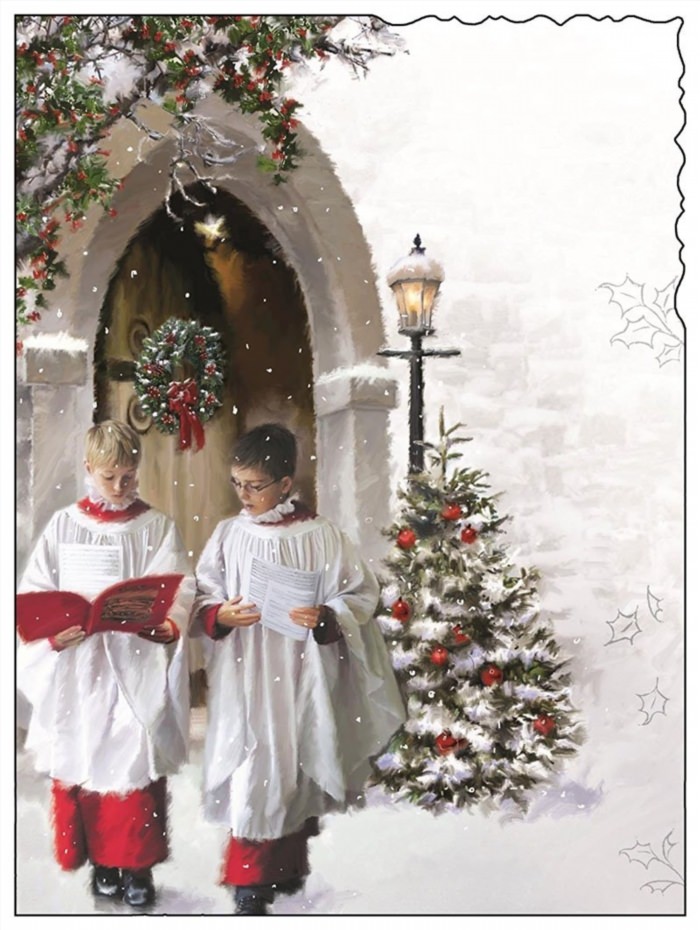 Католические Рождественские открытки
