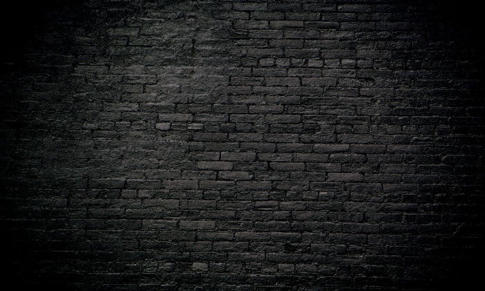 Фон темная кирпичная стена