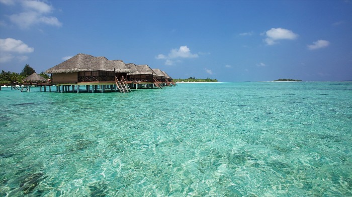 Мальдивские острова пляж