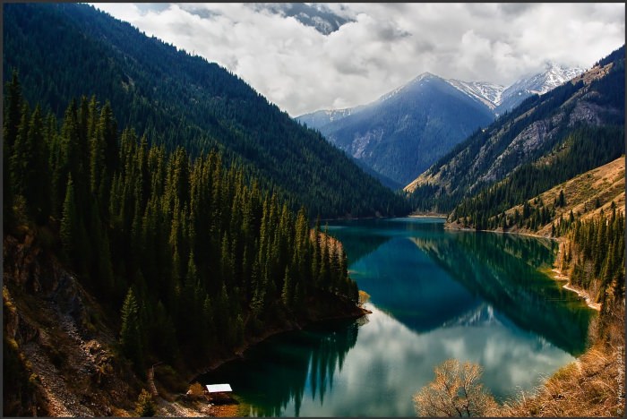 Казахстан Кольсайские озера