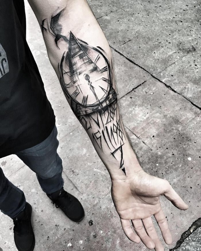 Крутые татуировки на руку