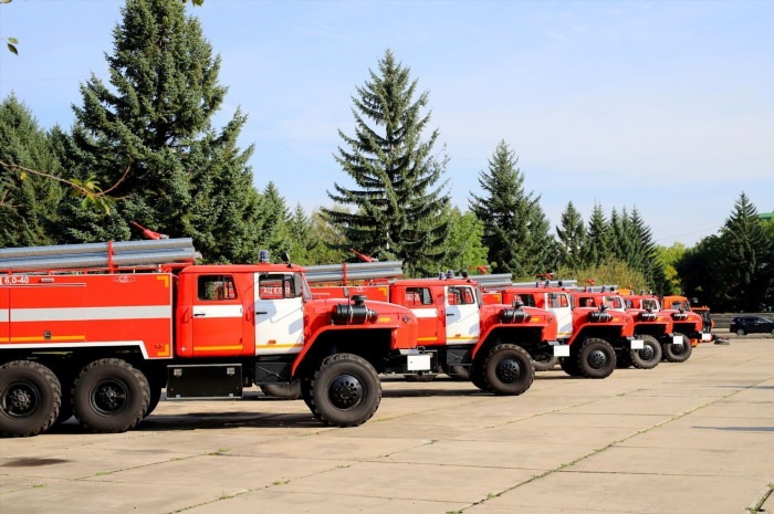 Новые пожарные машины