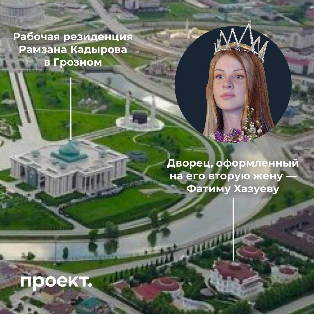 Резиденция Кадырова в Грозном 2023